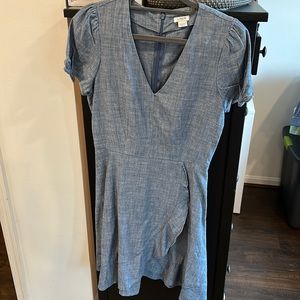 Jcrew denim dress